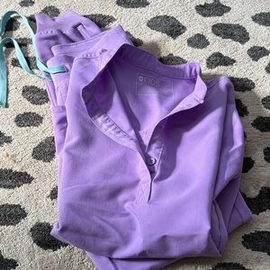 Figs Lavender Scrub set